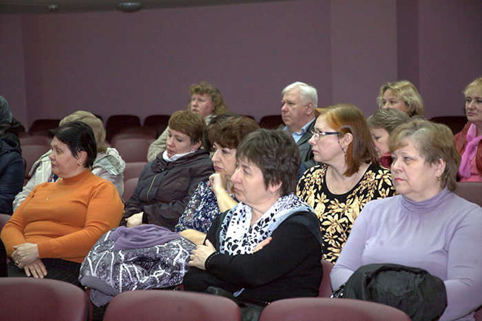 встреча главы управы с жителями